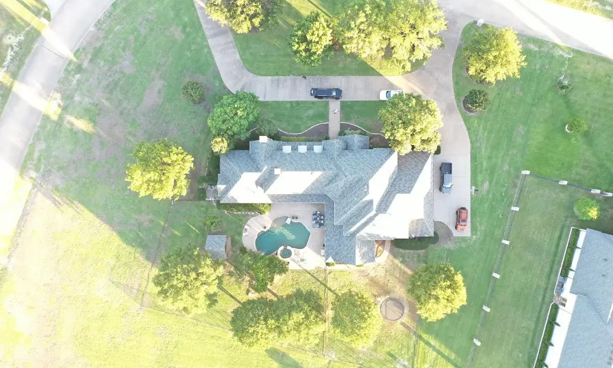 New shingle roof installation on a home in El Granada